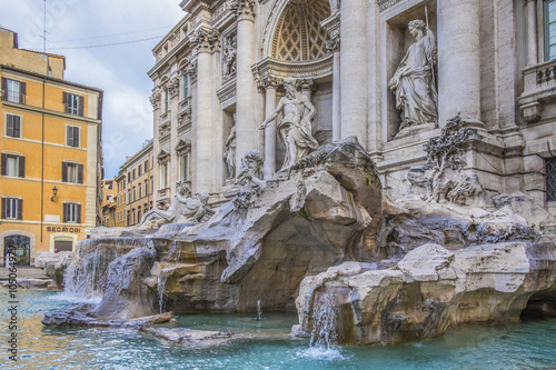 Trevi Fountain in the Morning