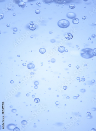 Wallpaper Mural Water and oil blue image / does not mix Torontodigital.ca