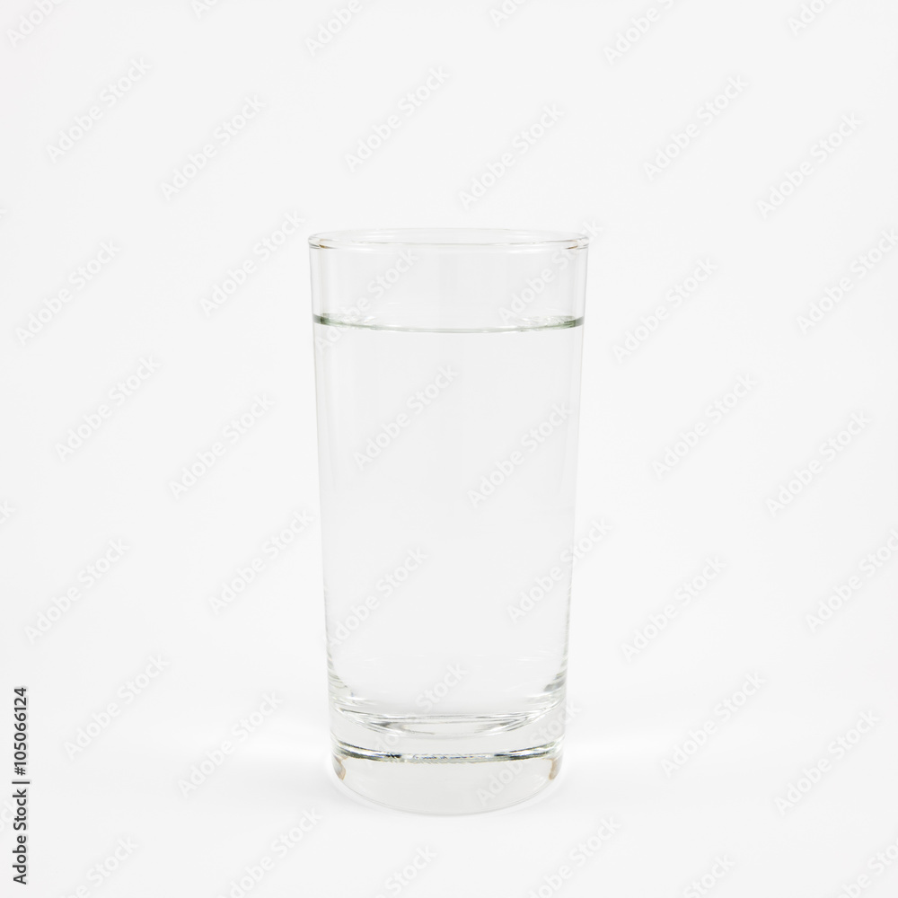 The tall glass of pure mineral water. The tall glass of pure mineral water.