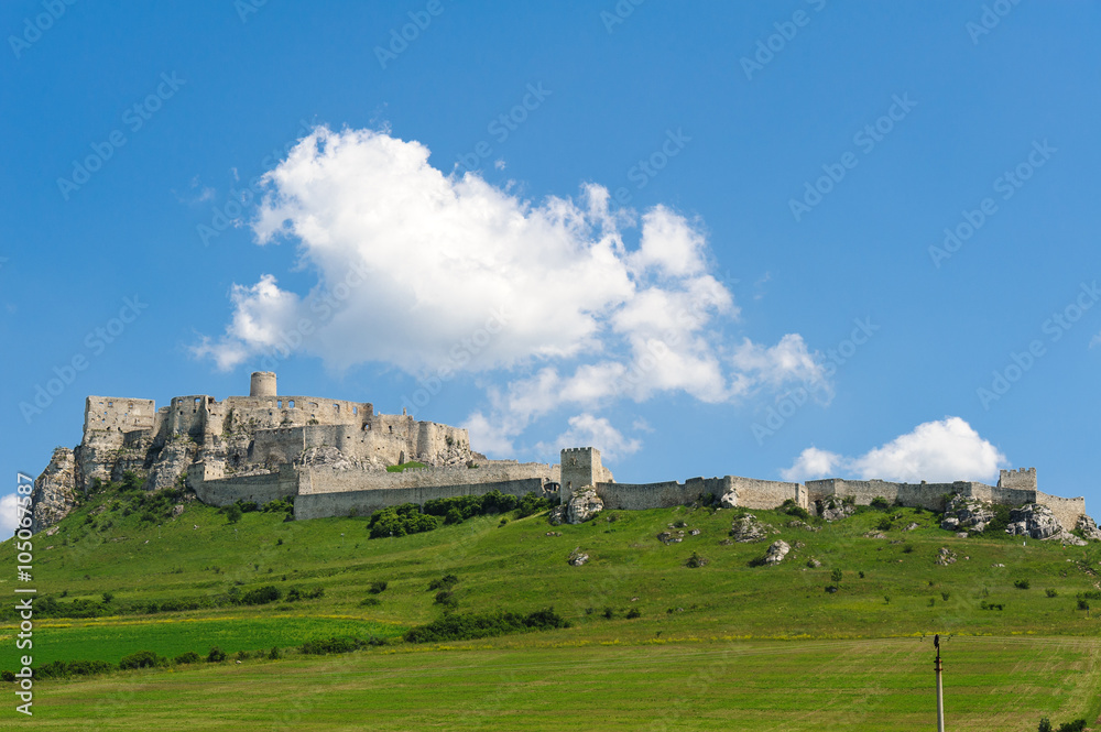 Spis castle in eastern Slovakia