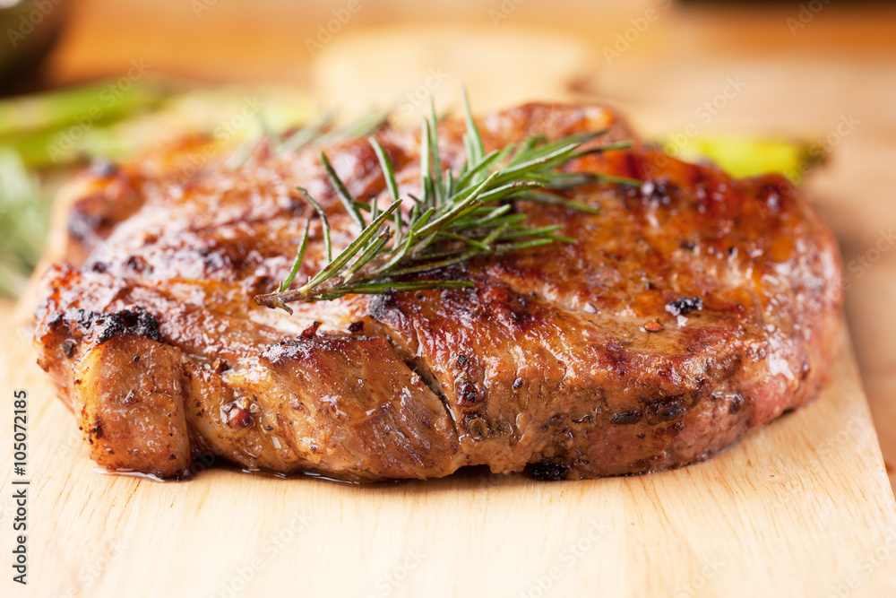 grilled pork chop with rosemary grilled pork chop with rosemary