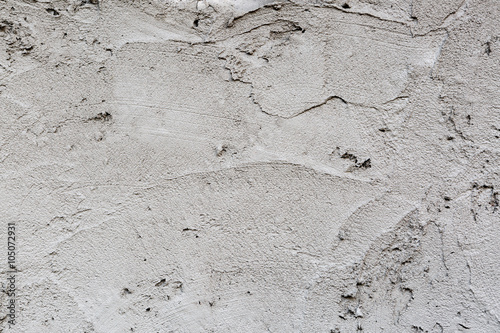 plaster concrete on wall of house construction