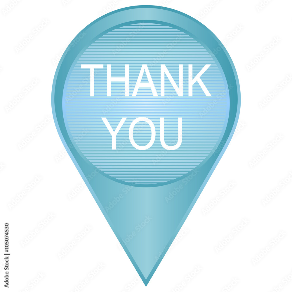 Modern Design Thank You, vector concept Modern Design Thank You, vector concept