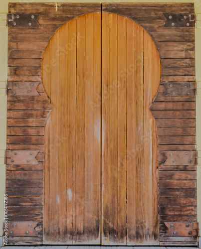 porte en bois photo