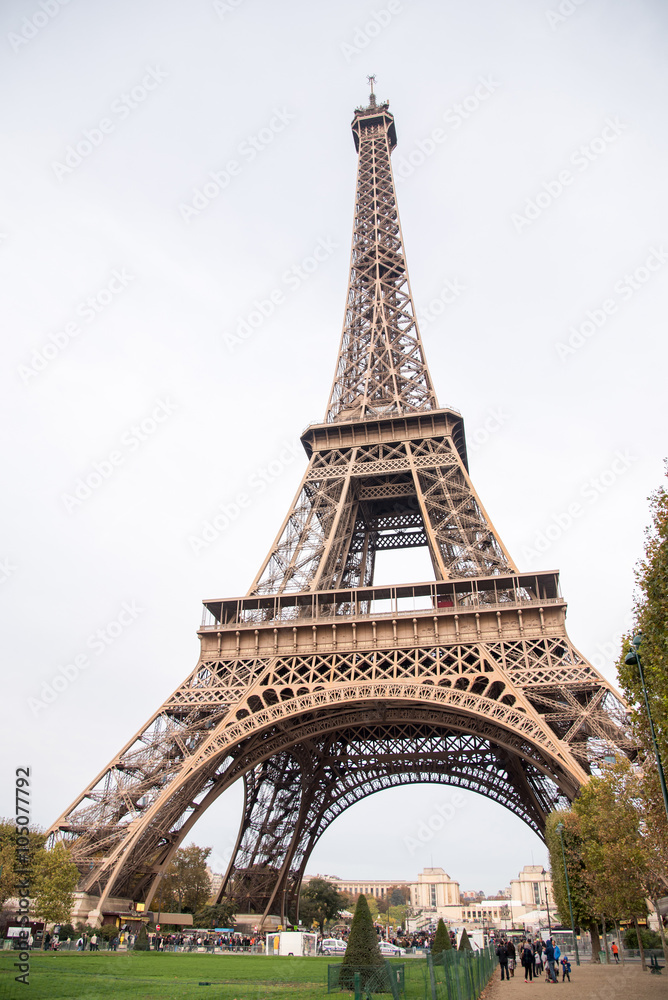 The Eiffel Tower in Paris, France