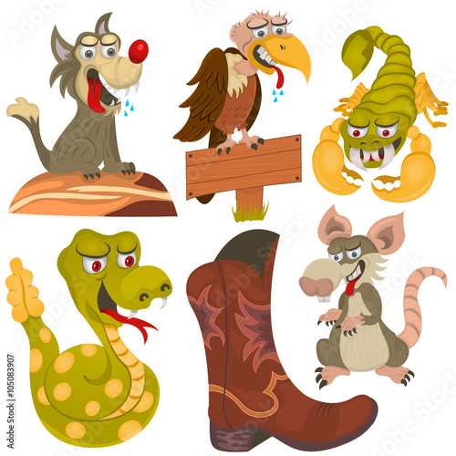 wild west animals