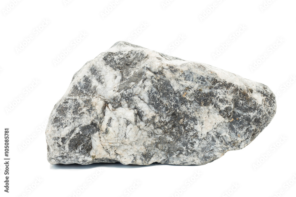 Stones isolated on white Stones isolated on white