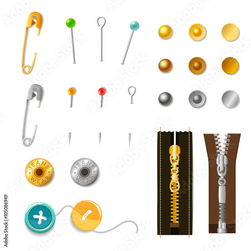 Metal Accessories Set