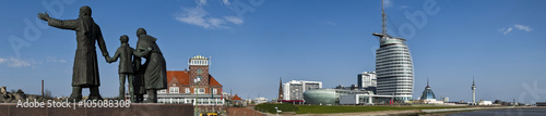 Auswandererdenkmal Bremerhaven Panorama