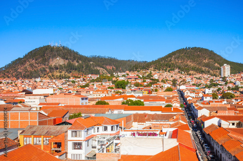 Sucre aerial view