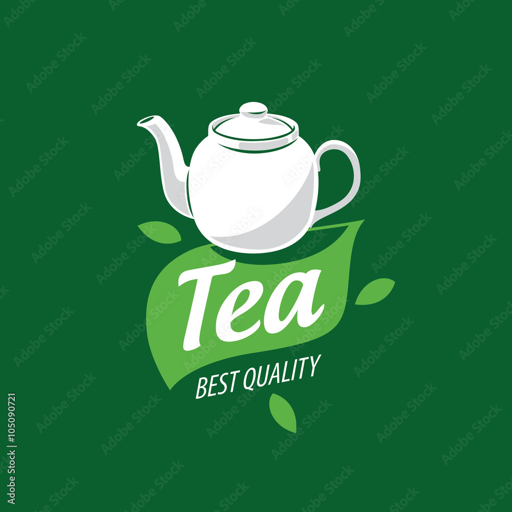 vector logo tea vector logo tea