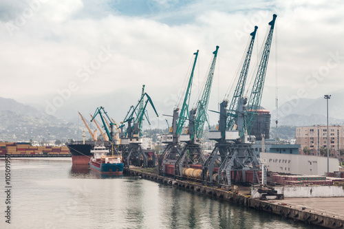 Port in Batumi