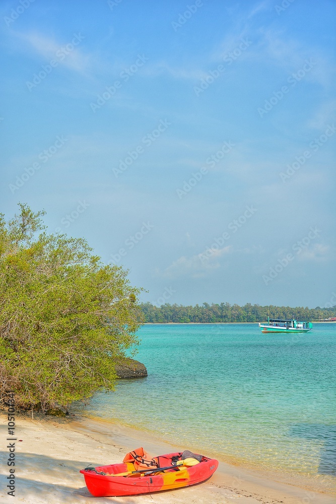 View Seaside Khokam island the beach on Trad province in Thailand View Seaside Khokam island the beach on Trad province in Thailand