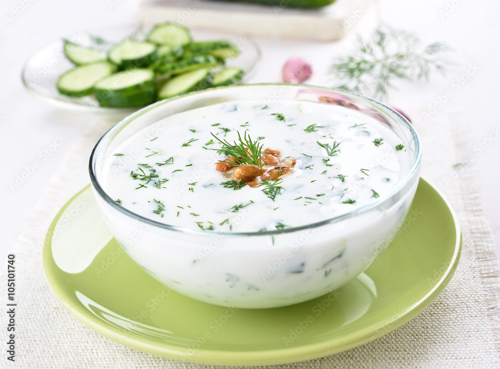 Yogurt cold soup Yogurt cold soup
