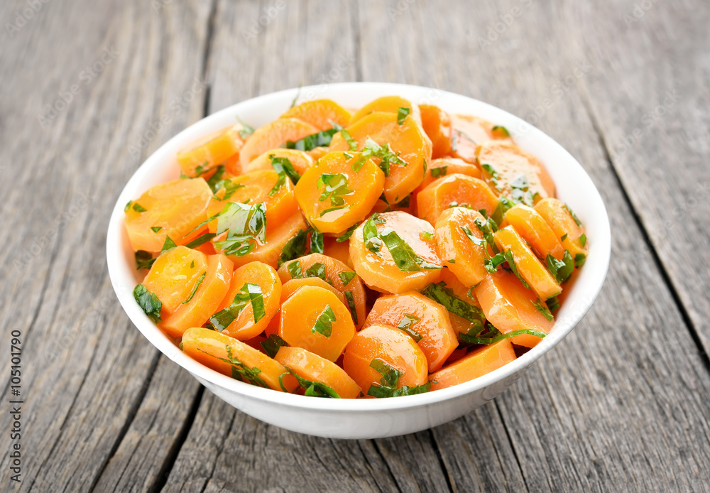 Vegetable salad from carrot Vegetable salad from carrot