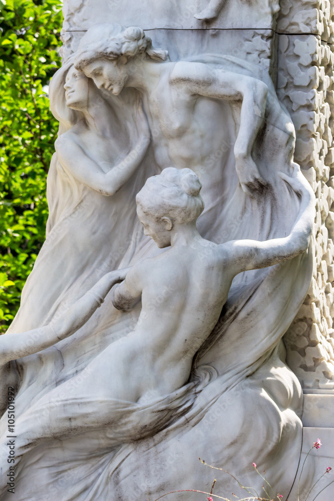 Österreich, Wien, Johann Strauß Denkmal