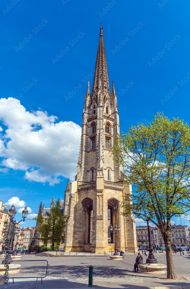 High Gothic Bell Tower of Catherdal, Bordeaux High Gothic Bell Tower of Catherdal, Bordeaux