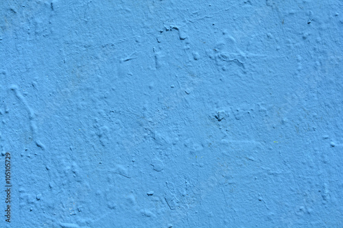 blue painted wall