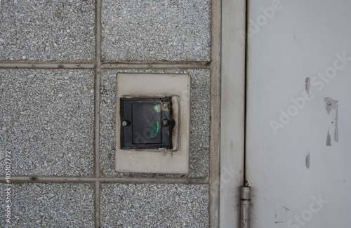 Fototapeta Naklejka Na Ścianę i Meble -   access control system to lock and unlock