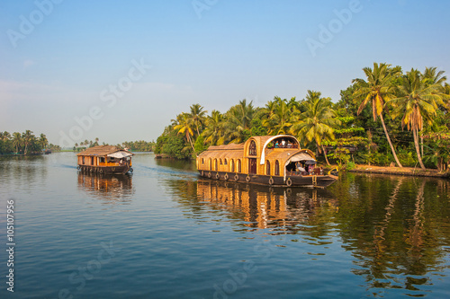 Backwaters of Kerala, India photo