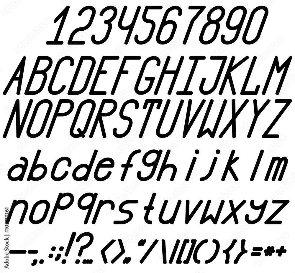 Chopped bold / italic font Chopped bold / italic font