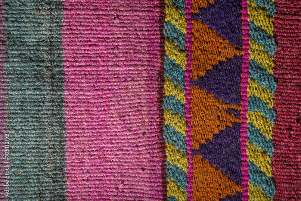 Aguayo andean  loom
