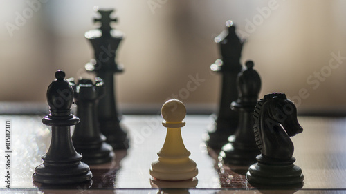 chess game chessboard battle win king victory