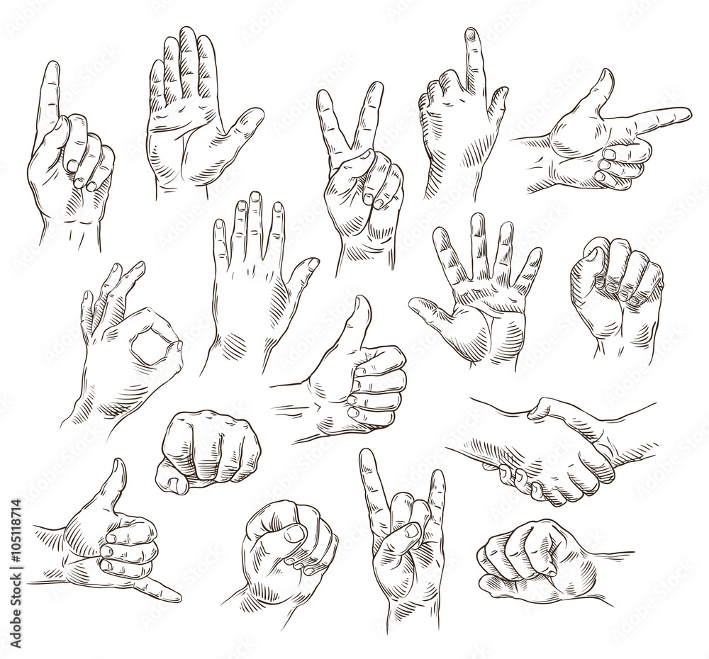 Hand to hand set