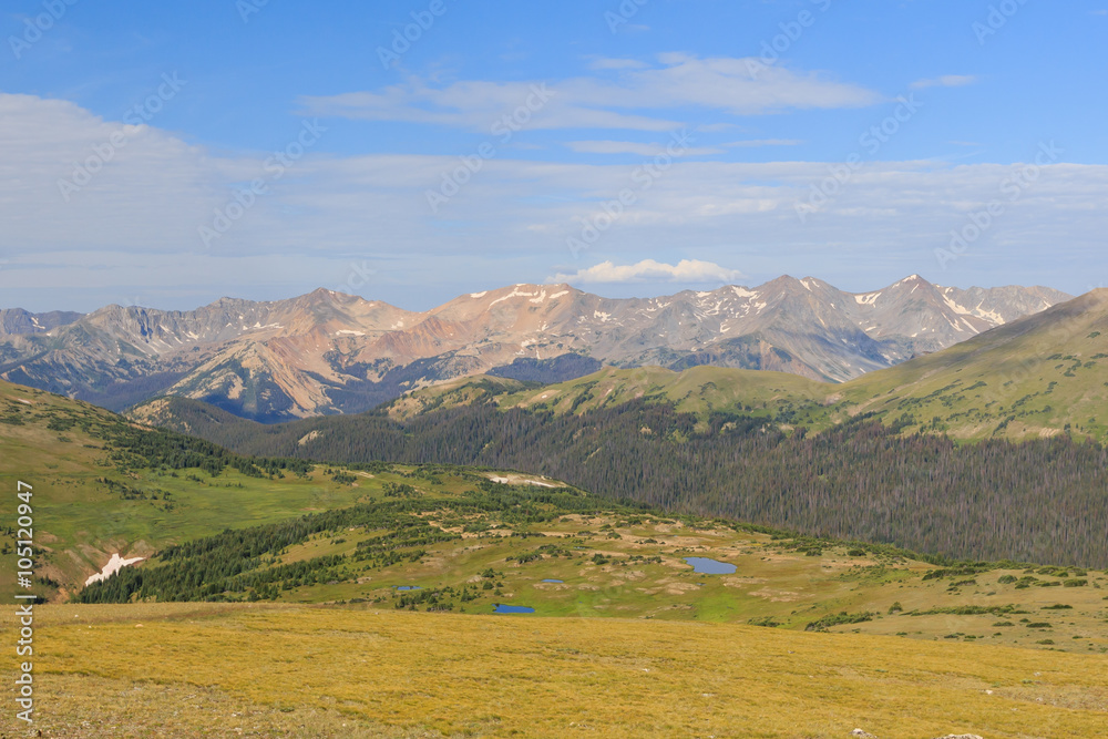 Superb landscape in Rocky Mountain National Park