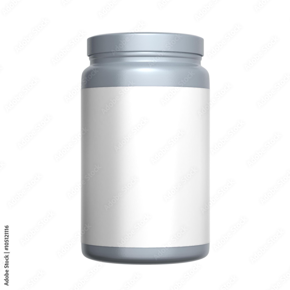 Grey Protein Jar Grey Protein Jar