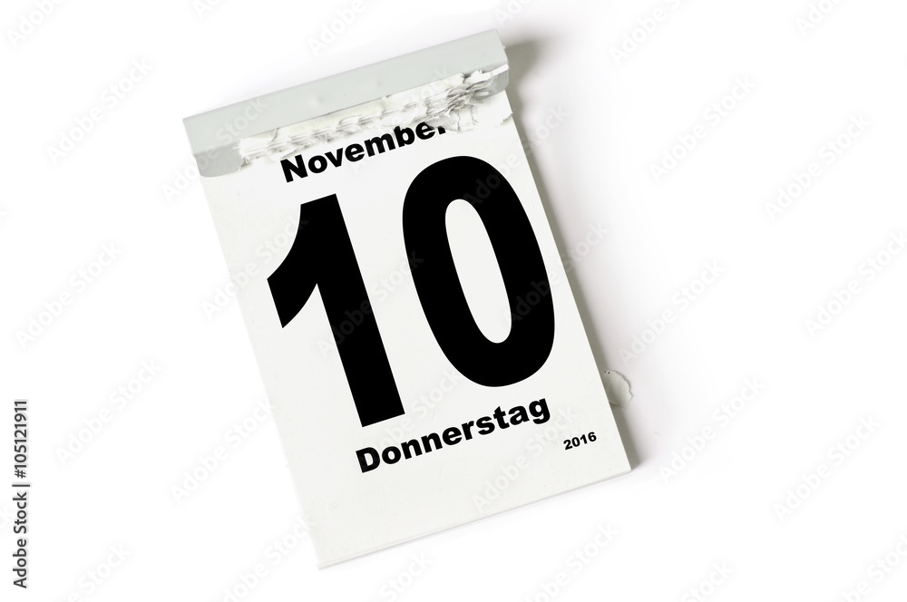 10. November 2016