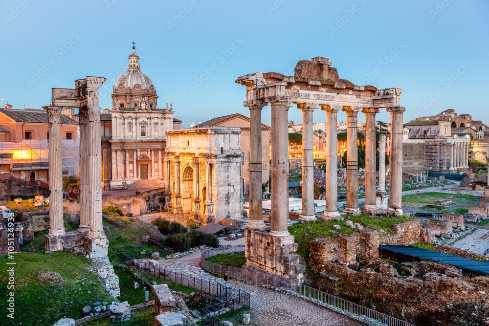 Fototapeta premium Roman Forum in Rome