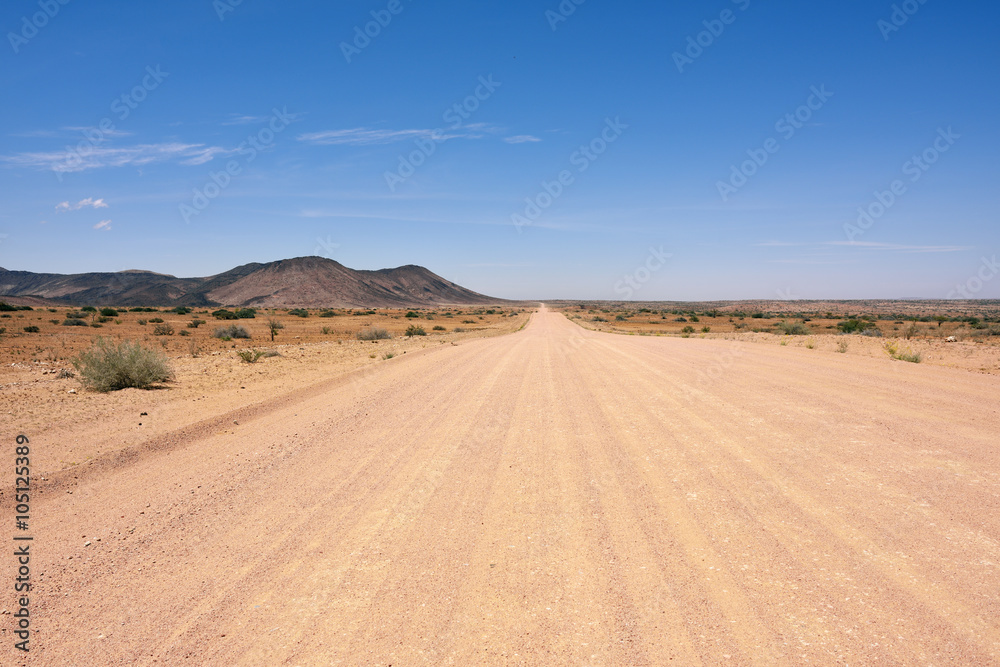 African road, Namibia