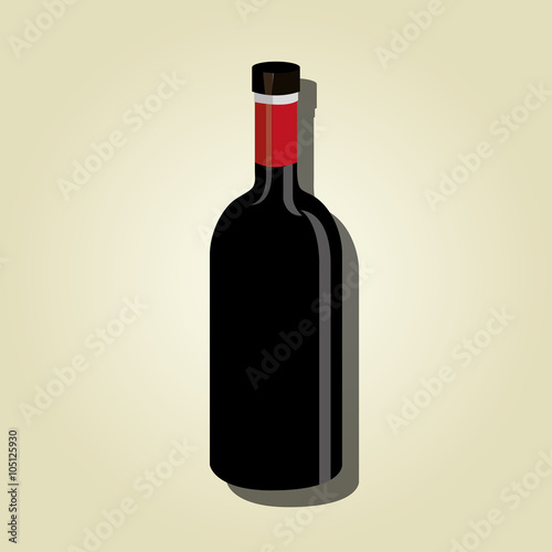 wine icon design 