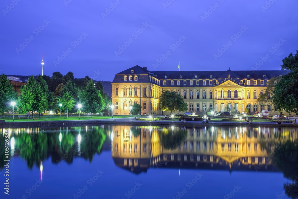 Schloss Panorama Stuttgart
