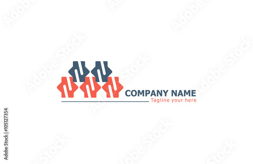 Free Download building arrow logo company - GFXLoad