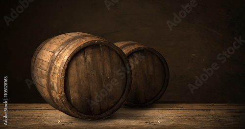 background of barrel
