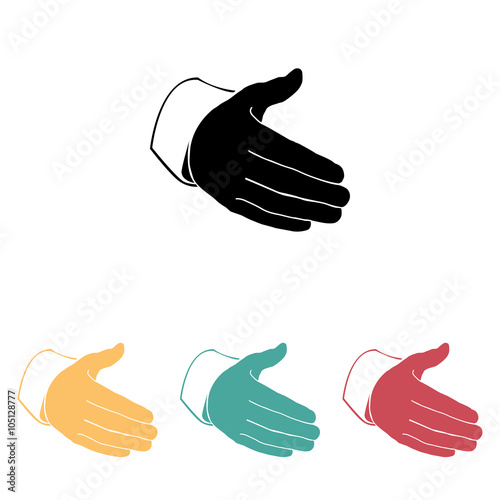 hand greeting  icon