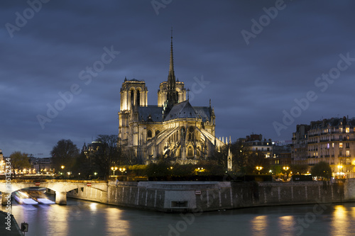 Notre dame Cathedral, Paris, Ile de France, France