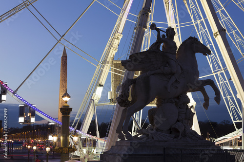 Concorde square, Paris, Ile-de-france, France