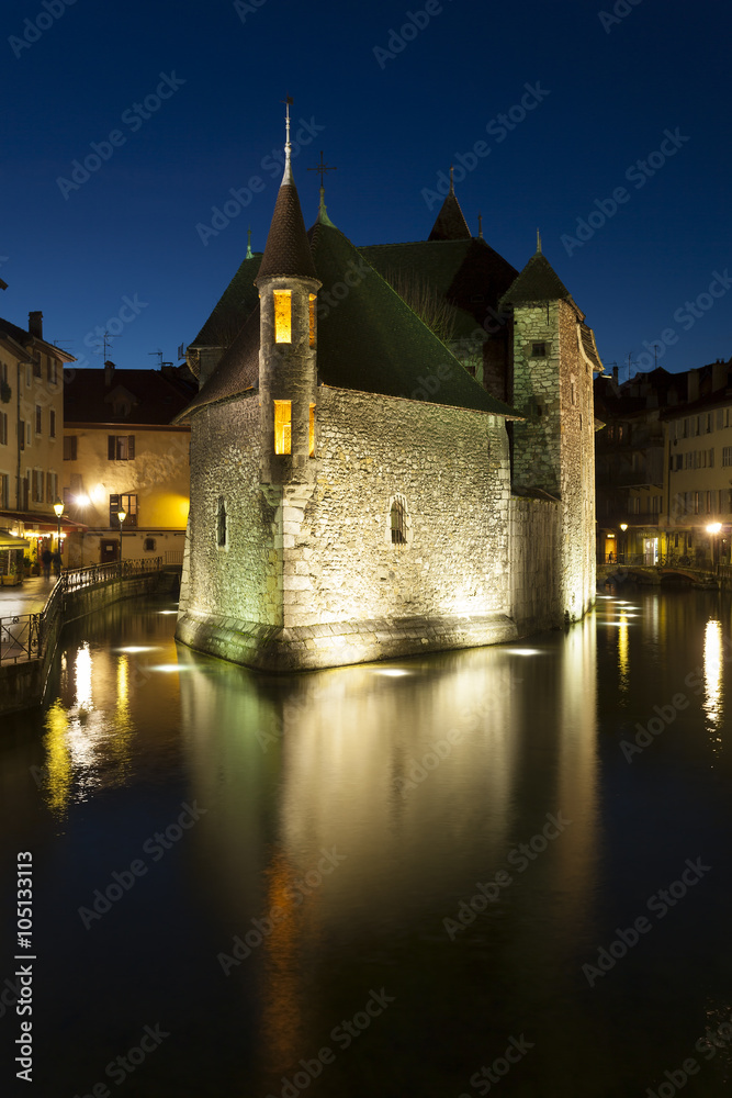 Palais de l'Île, Annecy, Savoie, Rhône-Alpes, France Palais de l'Île, Annecy, Savoie, Rhône-Alpes, France