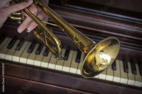 Old Trumpet Piano