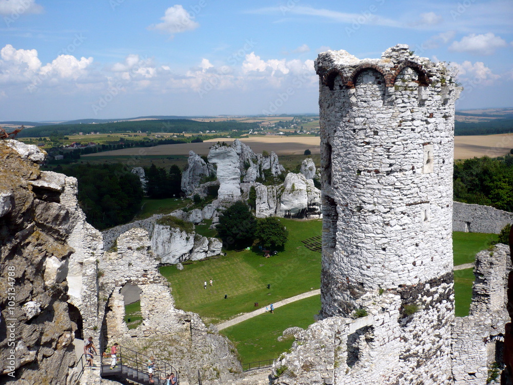 Ogrodzieniec Stock Photo Adobe Stock