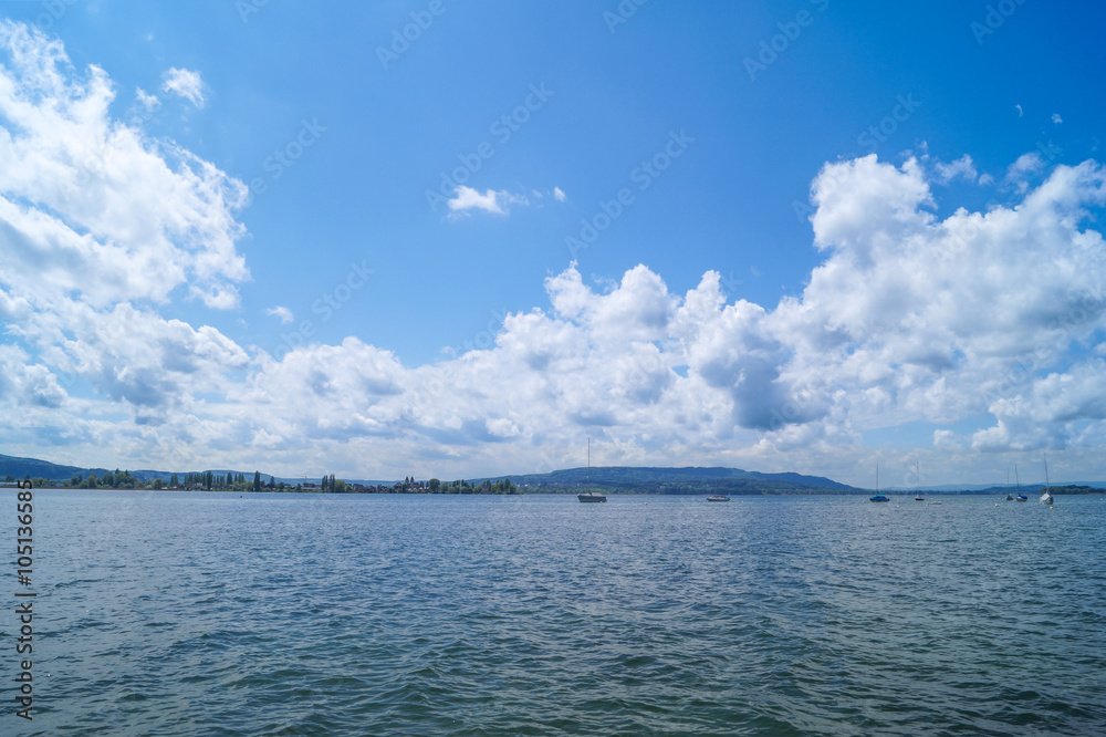 Wolkenstimmung über dem Bodensee
