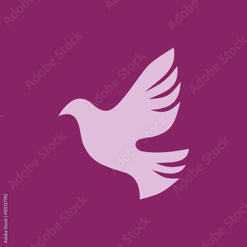 Christian symbols. Dove. Holy Spirit.