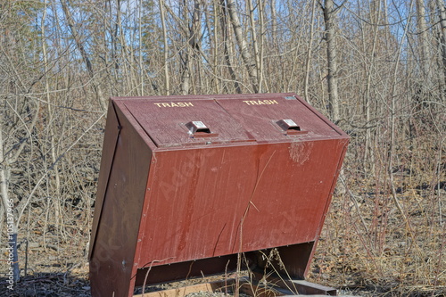 Bear proof trashcan 