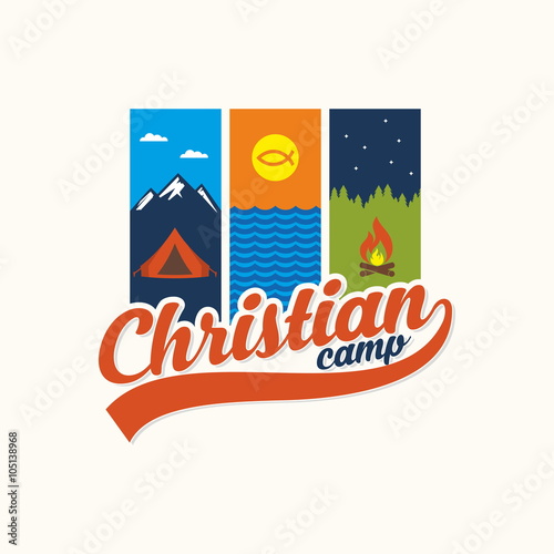 Logo summer Christian camp