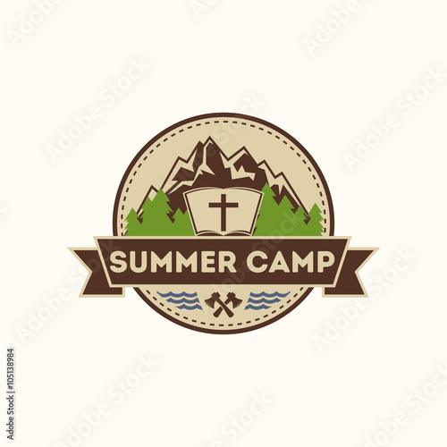 Logo summer Christian camp