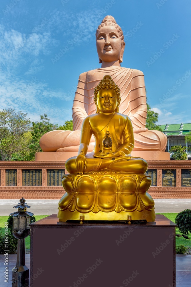 Fototapeta premium Two Buddhas statues
