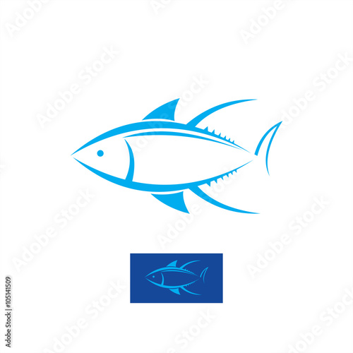 simple fish logo